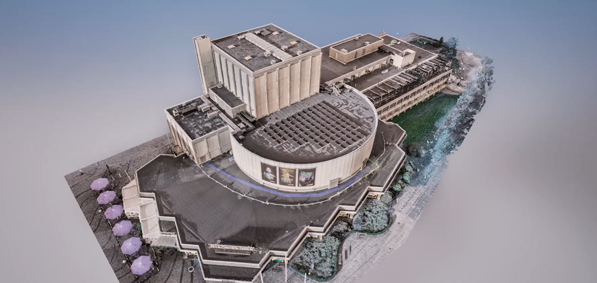 konserthuset_bim modell Swescan BIM Modell